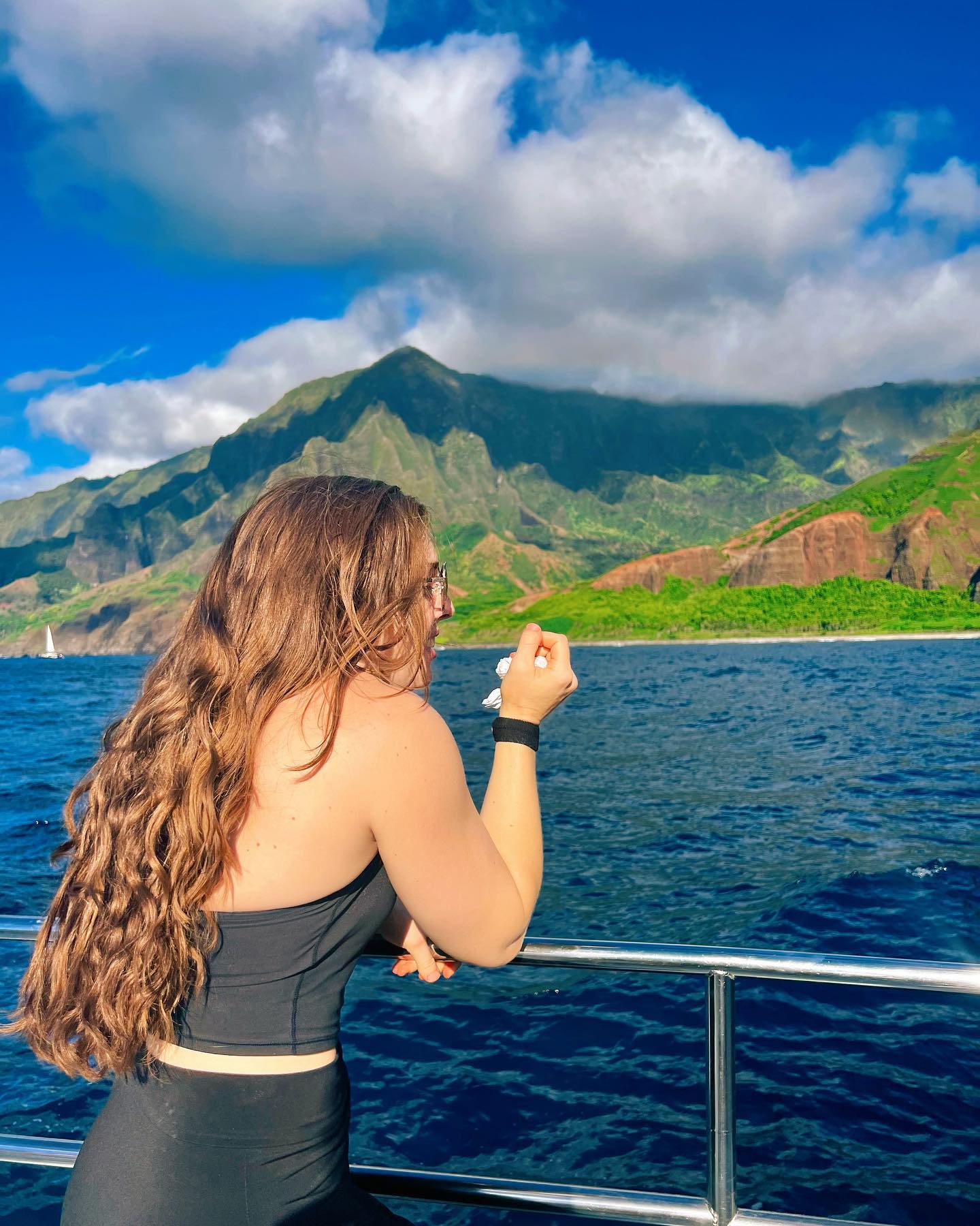 Besucherfoto einer Na Pali Coast-Tour
