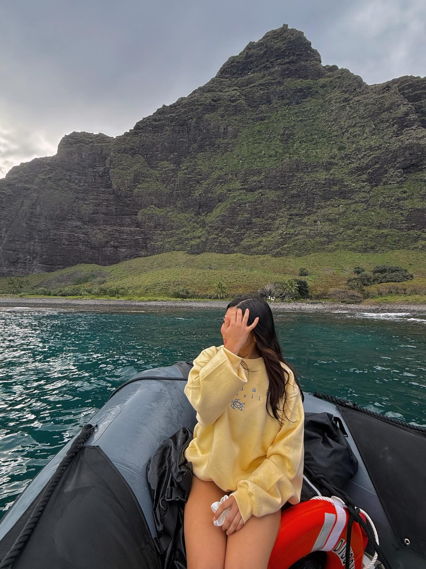 Besucherfoto einer Na Pali Coast-Tour
